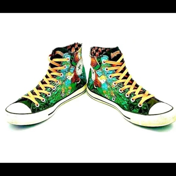RARE Converse All Star Chuck Taylor Aquaman DC Shoes Men's size 9 Women's 11 - Picture 1 of 12